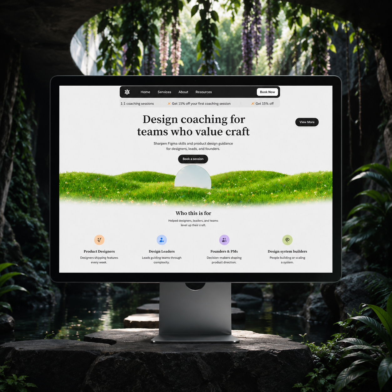 Education & Learning website design 06