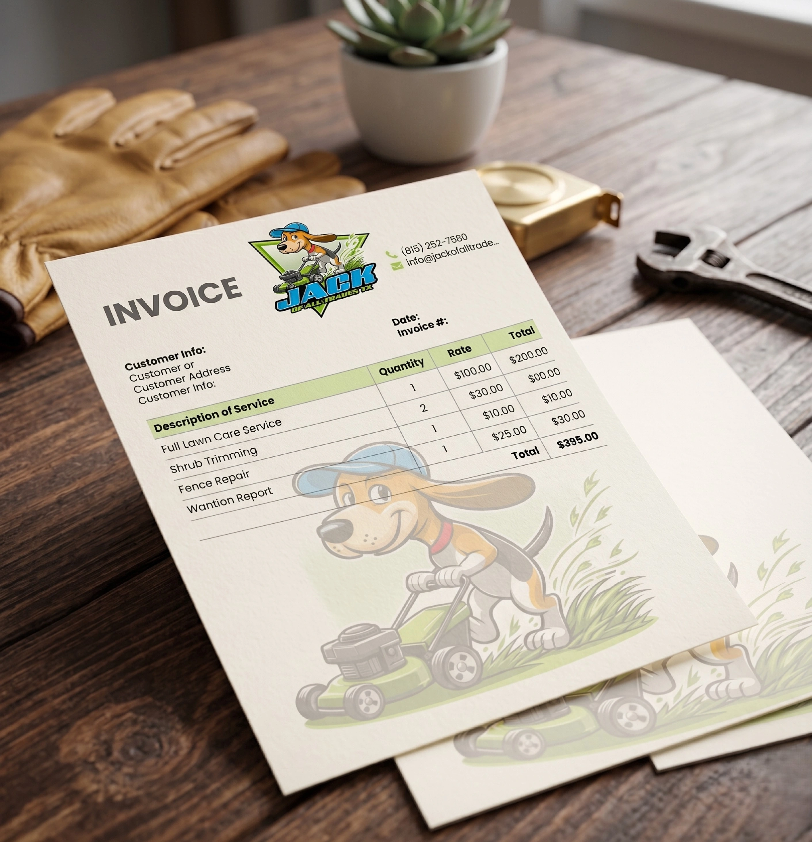 Invoice Design 7