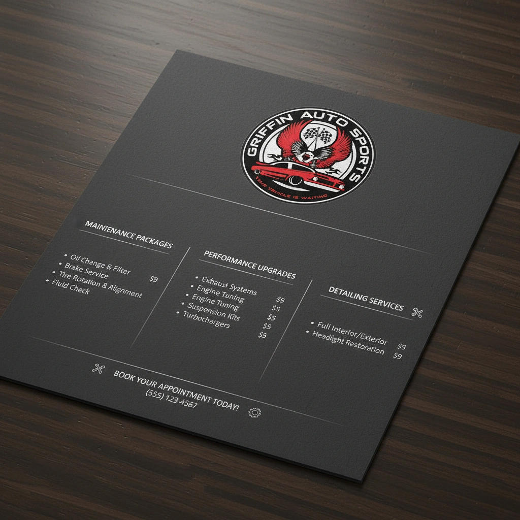 Menu Design 5